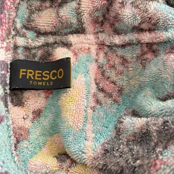 Fresco Towels Aztec Pink/Blue Extra Large Tote Bag Gorgeous! - Picture 4 of 6